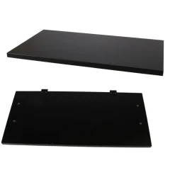 Sortlakeret MDF tillægsplader bestående af et sæt, 2 stk. plader