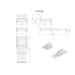 Sovesofa – Pino SofaSeng, hvid