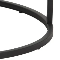 Spiro sofabord grå;sort MDF