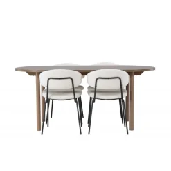 Spisebordssæt Andy med stolene Chico