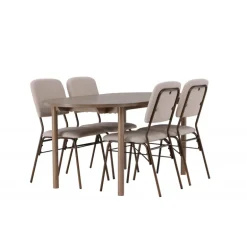 Spisebordssæt Andy med stole Seda