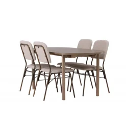 Spisebordssæt Andy med stole Seda