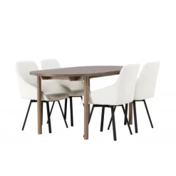 Spisebordssæt Andy med stole Rosie