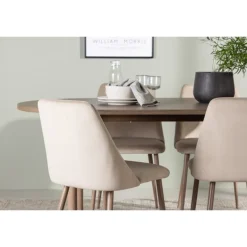 Spisebordssæt Andy med stole Night