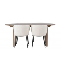 Spisebordssæt Andy med stole Edina