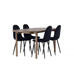 Spisebordssæt Andy med stolene Polar
