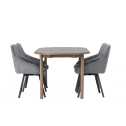 Spisebordssæt Andy med stole Rosie