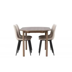 Spisebordssæt Andy med stole Polar