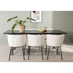 Spisebordssæt Astrid med Spisebordsstole Edina