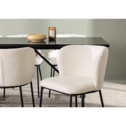 Spisebordssæt Astrid med Spisebordsstole Edina