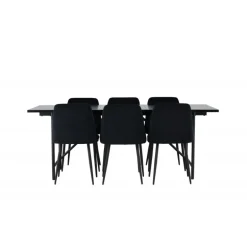 Spisebordssæt Astrid med Spisebordsstole Night