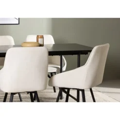 Spisebordssæt Astrid med Spisebordsstole Rosie