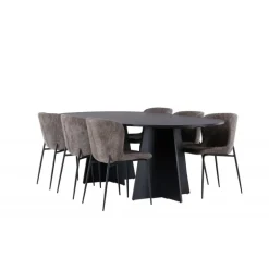 Spisebordssæt Bootcut med stole Modesto