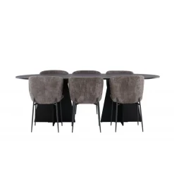 Spisebordssæt Bootcut med stole Modesto