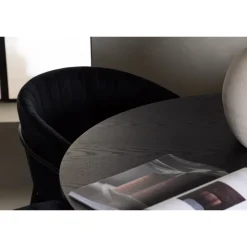 Spisebordssæt Bootcut med Selma stole - Sort