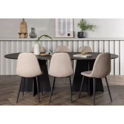 Spisebordssæt Bootcut med Polar stole