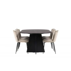 Spisebordssæt Bootcut med stole Limhamn