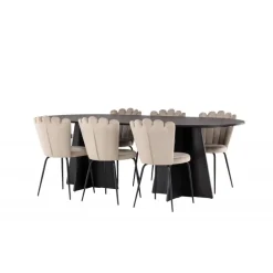 Spisebordssæt Bootcut med stole Limhamn