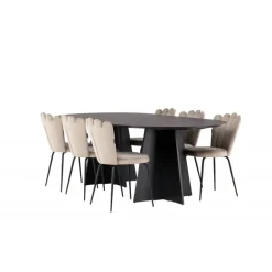 Spisebordssæt Bootcut med stole Limhamn