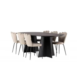 Spisebordssæt Bootcut med stole Limhamn