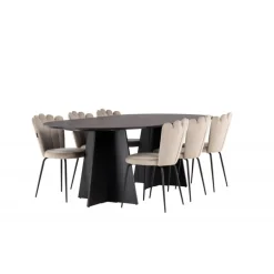 Spisebordssæt Bootcut med stole Limhamn