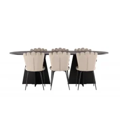 Spisebordssæt Bootcut med stole Limhamn