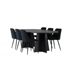 Spisebordssæt Bootcut med stole Night