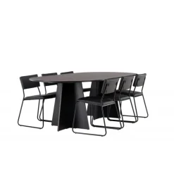 Spisebordssæt Bootcut med Spisebordsstole Kenth