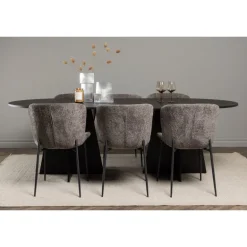 Spisebordssæt Bootcut med Modesto stole