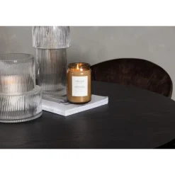 Spisebordssæt Bootcut med stole fra Evening - Sort og Mørkebrun