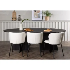 Spisebordssæt Bootcut med stole Edina
