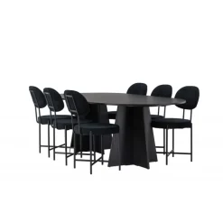 Spisebordssæt Bootcut med Stella stole