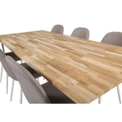 Spisebordssæt Cirebon med Spisebordsstole Polar