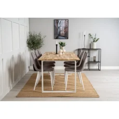 Spisebordssæt Cirebon med Spisebordsstole Polar