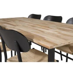 Spisebordssæt Cirebon med Spisebordsstole Polly