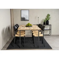 Spisebordssæt Cirebon med Spisebordsstole Polly