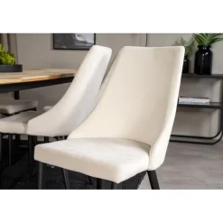 Spisebordssæt Cirebon med Spisebordsstole Leone