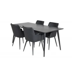 Spisebordssæt Dipp med Spisebordsstole Comfort