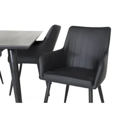 Spisebordssæt Dipp med Spisebordsstole Comfort