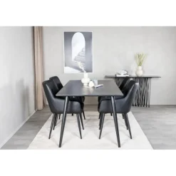 Spisebordssæt Dipp med Spisebordsstole Comfort