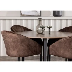 Spisebordssæt Durango med stolene Evening