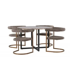 Spisebordssæt Durango med stolene Morning