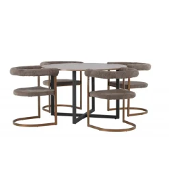 Spisebordssæt Durango med stolene Morning