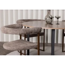 Spisebordssæt Durango med stolene Morning