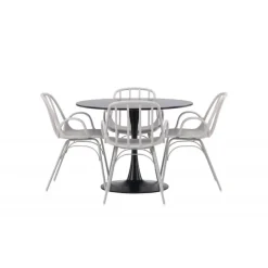 Spisebordssæt Glade med stole Dyron