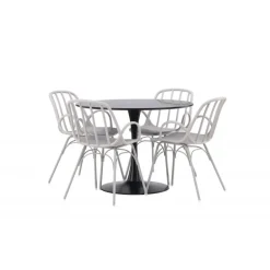 Spisebordssæt Glade med stole Dyron