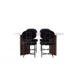 Spisebordssæt Gronvik med stolene Stella