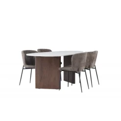 Spisebordssæt Gronvik med Modesto stole