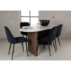 Spisebordssæt Gronvik med stole Night