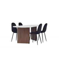 Spisebordssæt Gronvik med stole Polar